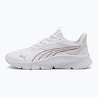 PUMA Flexfocus Lite Modern Woven bėgimo bateliai puma white/rose gold