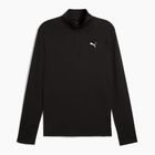 Vyriškas bėgimo džemperis PUMA Run Velocity Cloudspun 1/4 Zip puma black