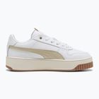 Moteriški batai PUMA Carina Street Lux puma white/desert dust/puma gold