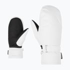 Moteriškos slidininkų pirštinės ZIENER Kisar Aquashield Mitten white