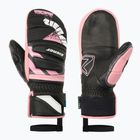 Vaikiškos slidinėjimo kumštinės Ziener Lopaki-Z AS PR Mitten black/pink vanilla