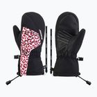 Vaikiškos slidinėjimo pirštinės ZIENER Lavalino-Z Aquashield AW Mitten black/red leo