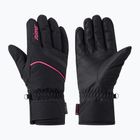 Moteriškos slidinėjimo pirštinės Ziener Khania-Z PR Glove black/pink lily