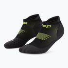Moteriškos kompresinės kojinės CEP Run No Show 5.0 black/lime