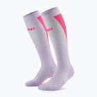Moteriškos kojinės CEP Ultralight Tall 4.0 lilac/pink