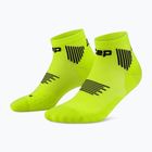 Moteriškos kompresinės kojinės CEP Run Low Cut 5.0 lime/black
