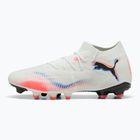 Vyriški futbolo batai PUMA Future 8 Match FG/AG puma white/puma black/glowing red