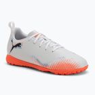 Vaikiški futbolo bateliai PUMA Future 8 Play TT Jr puma white/puma black/glowing red