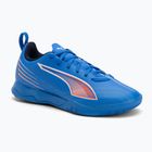 Vaikiški futbolo batai PUMA Ultra 6 Play It Jr ultra blue/puma white/glowing red