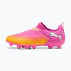 Vaikiški futbolo batai PUMA Future 9 Match LL FG/AG Jr poison pink/puma wht/sun stream/bright aqua/puma blk