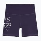 Moteriškos treniruočių šortai PUMA x HYROX Tad Essential Tight violetinės spalvos