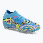 Futbolo bateliai PUMA Future 9 Ultimate Advanced Level FG puma white/blue glimmer/pink glimmer/yellow alert