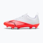 Vaikiški futbolo bateliai Puma Ultra 7 Play FG/AG Jr Ultra Red/Puma Black/Puma White
