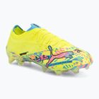 Futbolo bateliai PUMA Ultra Nitro 7 Ultimate Advanced Level FG puma white/blue glimmer/pink glimmer/yellow alert