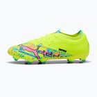 Futbolo bateliai PUMA Ultra Nitro 7 Match Advanced Level FG/AG puma white/blue glimmer/pink glimmer/yellow alert