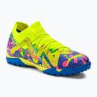 Vaikiški futbolo bateliai PUMA Future Match Energy TT + Mid Jr ultra blue/yellow alert/luminous pink