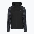Moteriška bėgimo striukė Puma Run AOP Favorite Woven Jacket black