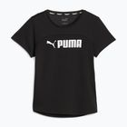 Moteriški treniruočių marškinėliai PUMA Fit Logo Ultrabreathe puma black/puma white
