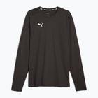 Vyriški krepšinio marškinėliai ilgomis rankovėmis PUMA Hoops Team Drycell LS Tee puma black