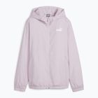 Moterų PUMA ESS Solid Windbreaker Hoodie grape mist striukė