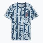 Vyriški futbolo marškinėliai PUMA Neymar Jr Creativity Logo Tee ocean tropic/turquoise surf