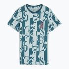Vaikiški futbolo marškinėliai PUMA Neymar Jr Creativity Logo Tee ocean tropic/turquoise surf
