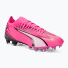 Futbolo batai PUMA Ultra Match FG/AG poison pink/puma white/puma black