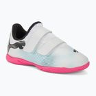 Vaikiški futbolo batai PUMA Future 7 Play IT V puma white/puma black/poison pink
