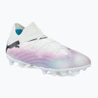 Vaikiški futbolo batai PUMA Future 7 Pro FG/AG Jr puma white/puma black/poison pink