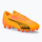 Vaikiški futbolo batai PUMA Ultra Play FG/AG Jr sunset glow/puma black/sun stream