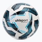 Futbolo kamuolys uhlsport Fairtrade Top Training Addglue white/black/fluo blue dydis 5