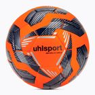 Futbolo kamuolys uhlsport 290 Ultra Lite Addglue fluo orange/navy/silver dydis 4