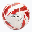 Futbolo kamuolys uhlsport Attack Addglue white/red/silver dydis 4