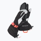 Moteriškos slidininkų pirštinės ORTOVOX Merino Freeride 3 Finger black raven