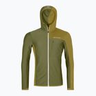 Vyriškas džemperis ORTOVOX Fleece Light Grid Hooded wild herbs