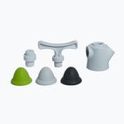 Masažuoklio antgalių rinkinys BLACKROLL Booster Head white/green/black