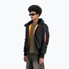 Vyriška striukė Alpha Industries MA-1 Hooded Bomber black