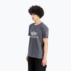 Vyriški marškinėliai Alpha Industries Basic greyblack