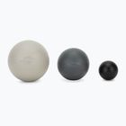 Masažo kamuoliai STRYVE Massage 3 pack black/grey/silver