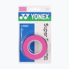 Badmintono raketės apvyniojimas YONEX AC 102 EX 3 vnt. rožinės spalvos