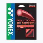 Teniso stygos YONEX Poly Tour Fire Set 12 m raudonos spalvos