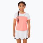 Vaikiški marškinėliai  ASICS Tennis Top guava/brilliant white