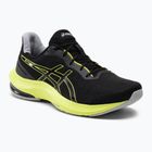 ASICS Gel-Pulse 14 vyriški bėgimo bateliai juoda/žėrinti geltona
