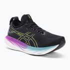 ASICS Gel-Nimbus 25 moteriški bėgimo bateliai juoda/žėrinti geltona