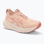 ASICS Gel-Nimbus 25 moterų bėgimo bateliai šviesiai abrikosinė/šviesiai granatinė
