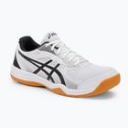 ASICS vyriški skvošo bateliai Upcourt 5 white / safety yellow