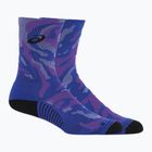Bėgimo kojinės ASICS Color Camo Run Crew eggplant/blue violet/cyber grape