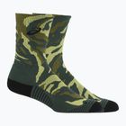 Bėgimo kojinės ASICS Color Camo Run Crew rain forest/cactus/glow yellow