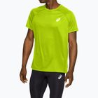 Vyriški bėgimo marškinėliai ASICS Sport Run Top lime zest