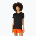 Moteriški bėgimo marškinėliai ASICS Metarun performance black